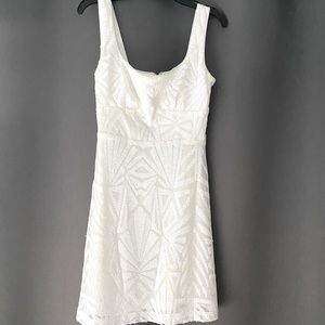 Women’s size XS, white, sequined dress